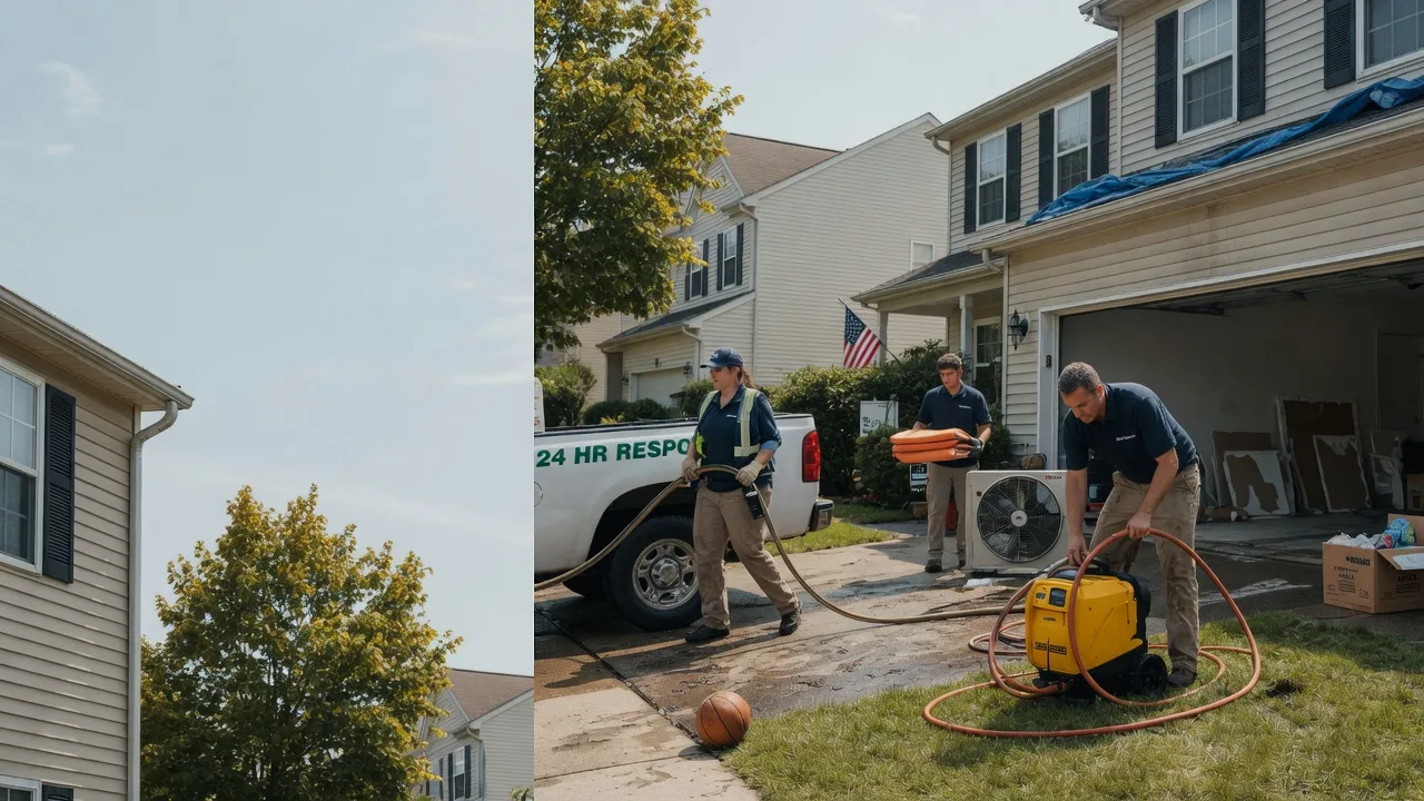 Emergency Water Damage Restoration in Cherry Point, NC near me